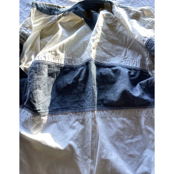 Vintage Roper Western Denim Brown Button Up Shirt Long Sleeve USA Men’s Sz Large - Picture 12 of 12